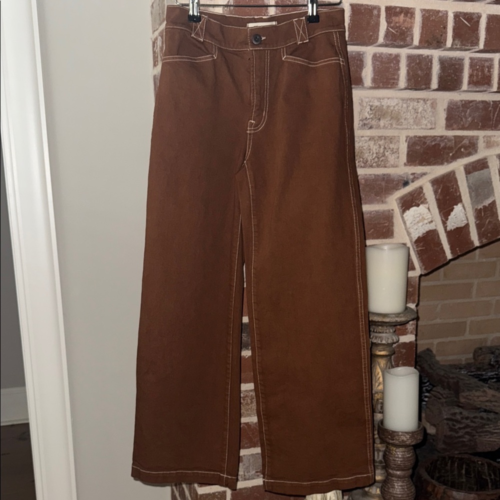 Madewell Petite Emmett 2.0 Wide Leg Pant